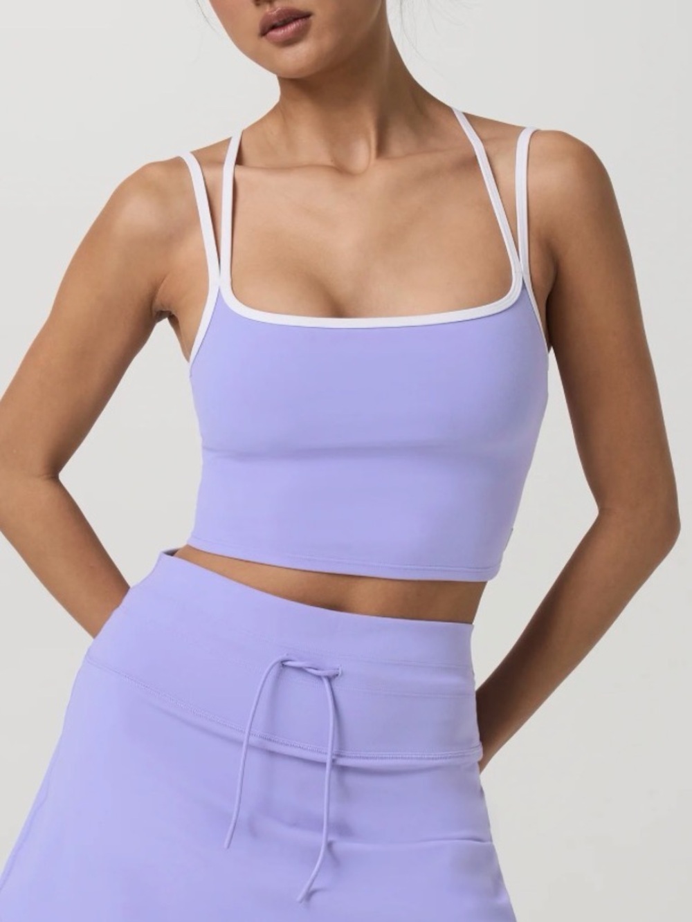 Vuori Daily Layered Tank - Hyacinth
